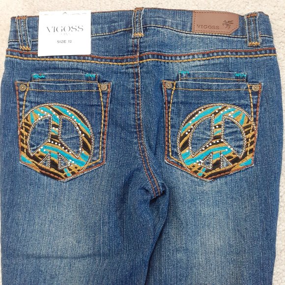 VIGOSS Jeans For Girl - Size 12 - Picture 4 of 8